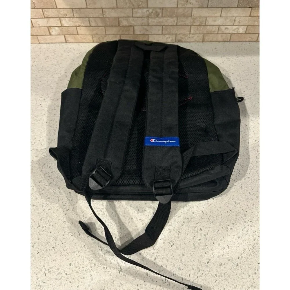 NEW Champion Men's‎ Manuscript Backpack Olive/black